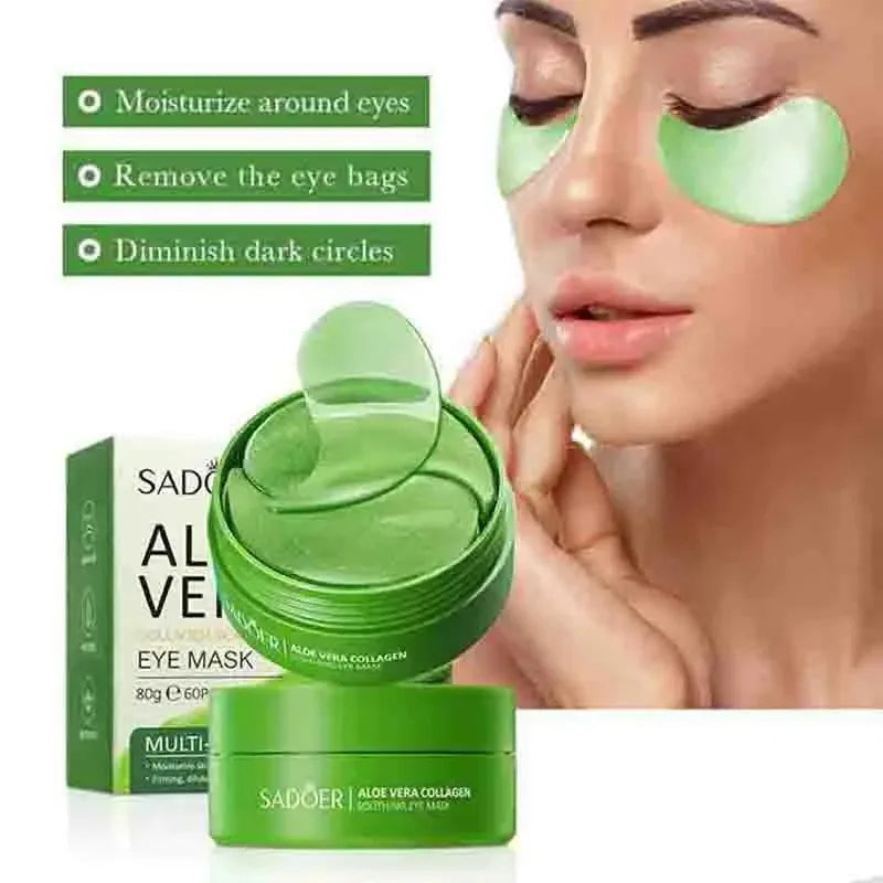 Mascarilla hidratante de colágeno para ojos